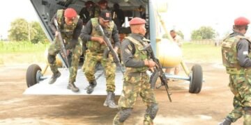 JUST IN | Nigerian Airforce Bombards ISWAP Fighters in Borno
