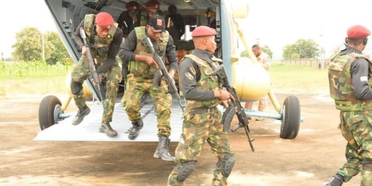 *The Nigerian Airforce personnel raring for action