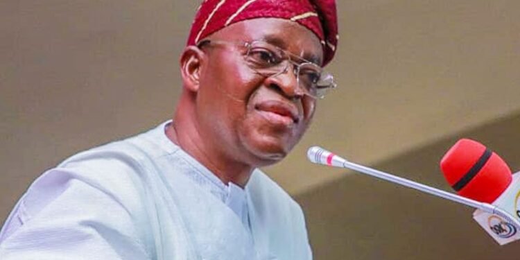 Governor Gboyega Oyetola