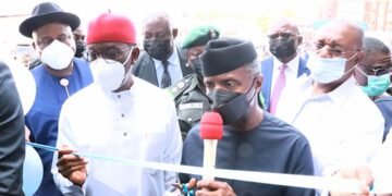 Osinbajo Inaugurates New Delta Secretariat, Says Okowa’s Inspirational Leader