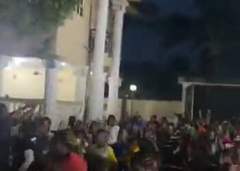 Anambra: Supporters Troop to Soludo’s Residence