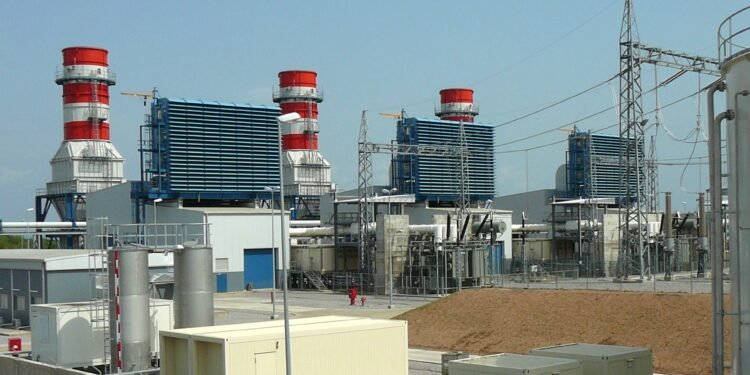 A modern power plant in Nigeria