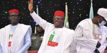 2023 Presidency: Like Tinubu, Umahi Storms Aso Rock