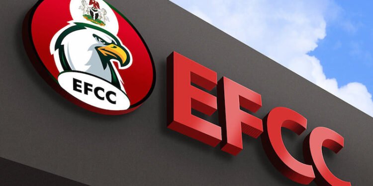 •The EFCC logo and offices