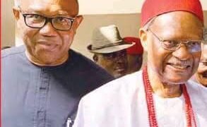 Peter Obi Hails Emeka Anyaoku at 89