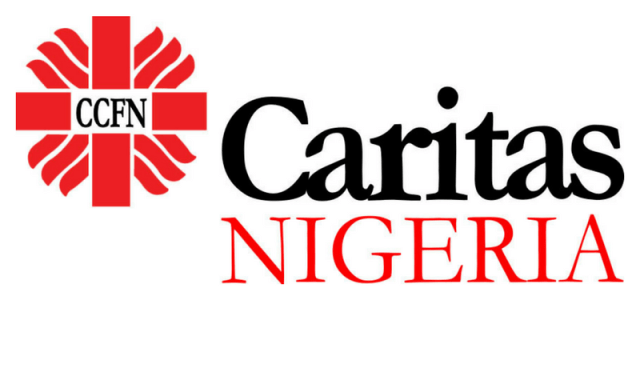 •The CCFN's (Caritas) logo.