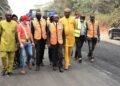 Excitement as Edo Begins Asphalting of 105.6km Benin-Abraka Road