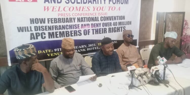 •The group addresses the press in Abuja