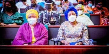 Buhari’s Wife, Aisha, Takes National Gender Agenda to National Assembly