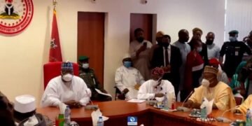 Tinubu meets APC Senators, seeks Support for Presidential Ambition