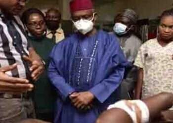 Gen Irabor Leads Service Chiefs to Kaduna over Train Attack, Visits Victims in Hospital