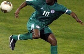 Jay-Jay Okocha, 16 Other Ex-internationals Line up for Tinubu