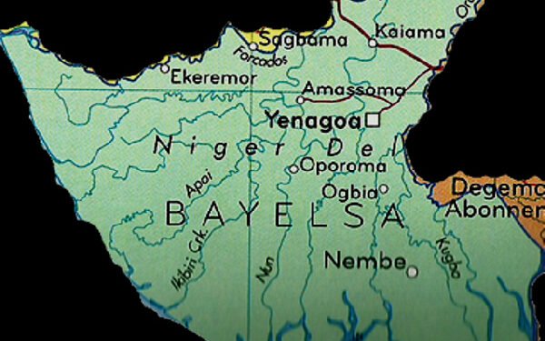 •Bayelsa map