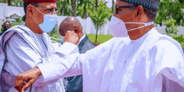 Buhari hosts Nigerien Leader, Bazoum, to a State Visit