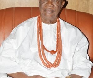 Okowa Greets Obi Efeizomor of Owa Kingdom  at 84