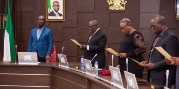 Obaseki Inaugurates 7-man Electoral Commission, Charges on Free, Credible LG Poll