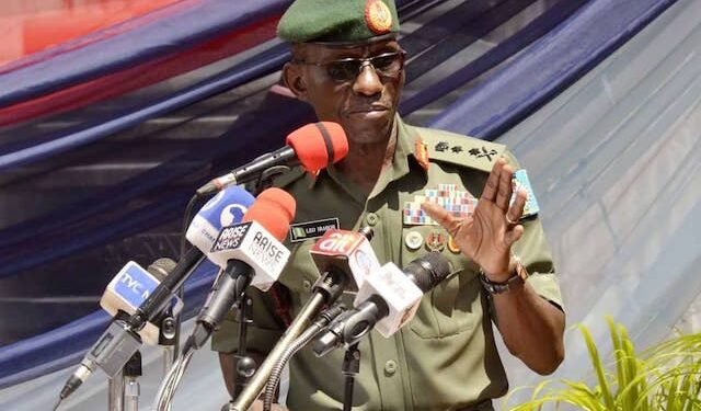 •Gen LEO Irabor, CDS, Nigerian Armed Forces