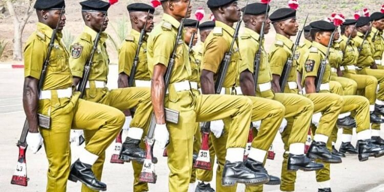 •NDLEA officers ...during the graduation ceremony