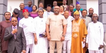 Obaseki Receives Igbanke Indigenes at Govt House, Recommits to Security, Others
