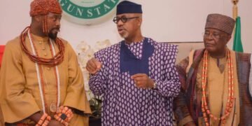 Olu of Warri Visits Abiodun, Predicts  Oil Discovery in Ogun