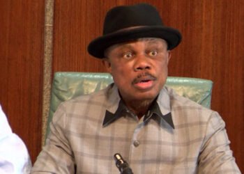 NO ESCAPE! | EFCC ‘Grabs’ Obiano at Lagos Airport on Way to U.S.
