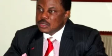 NO ESCAPE! | EFCC ‘Grabs’ Obiano at Lagos Airport on Way to U.S.