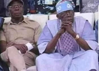 Tinubu Greets Oshiomhole His ‘Age Mate’ at 70