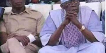 Tinubu Greets Oshiomhole His ‘Age Mate’ at 70