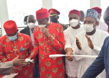 Buhari in Ebonyi, lauds Umahi’s Infrastructural Development