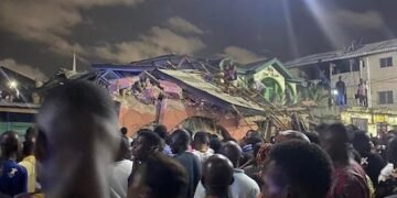 5 Confirmed Dead in Lagos Building Collapse, 23 Rescued Alive  