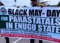 Black May Day Enugu works protest