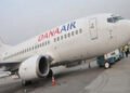 Passengers Escape Death as Dana Aircraft’s Tyre Bursts into Flame