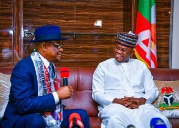 2023: Wike in Kogi on Delegates’ Hunt,  Lauds Gov Bello