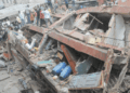 Yet another Building Collapse in Lagos and Buhari Mourns Victims