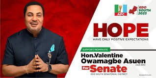 JUST IN| Edo ex-Deputy Gov, Imasuen loses APC Senatorial Primary to ‘DVD’