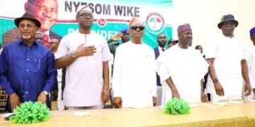 2023: Wike in Oyo, Insists ‘No End to Insecurity Without State Police’