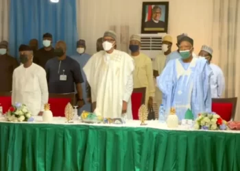 HAPPENING NOW | Buhari in Closed-door Meeting with APC Presidential Aspirants