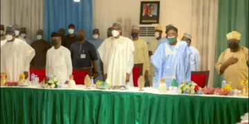 HAPPENING NOW | Buhari in Closed-door Meeting with APC Presidential Aspirants