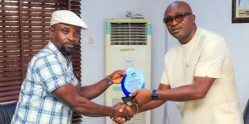 Tanker Driver Delta Mr Ejiro Otarigho, the tanker driver (l) and Chief Patrick Ukah, Delta SSG (r)
