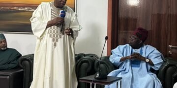 2023: APC Chairman, NWC Members Vow to Deliver Tinubu as President