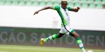 AFCON 2023 Qualifiers: Osimhen Scores 4 as Nigeria Demolish  São Tomé 10-0
