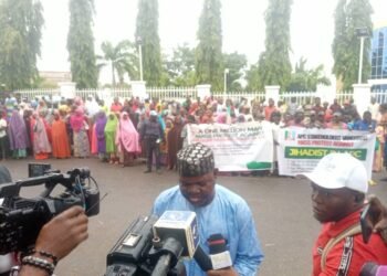 2023: Tinubu’s Muslim-Muslim Ticket Dangerous, APC Stakeholders Protest in Abuja