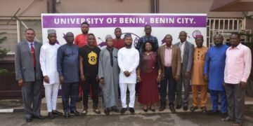 Oshodin: Engr Osifo Visits UNIBEN VC, UBAANA Ekehuan Project