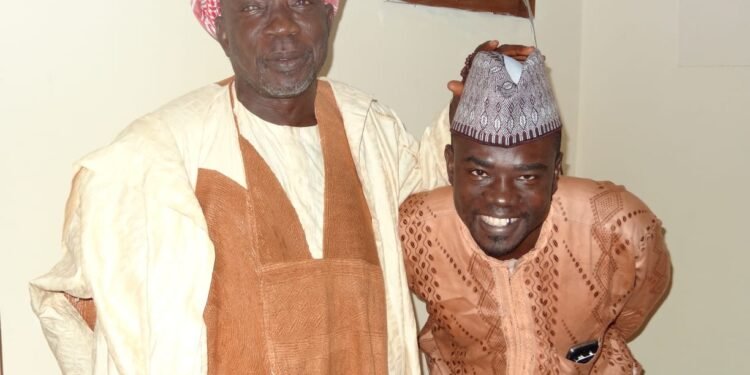 •Imam Abdulhameed Shuaib Agaka (PhD) (l) and his son, Malam Yashua A. Shuaib (r).