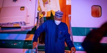 Buhari Arrives Madrid on 3-day State Visit to Spain