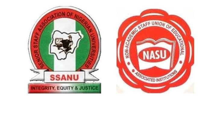 *L-R: The SSANU and NASU logo