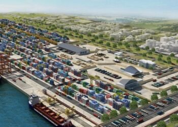 Buhari Applauds as First Ship Berths at Lekki Deep Sea Port