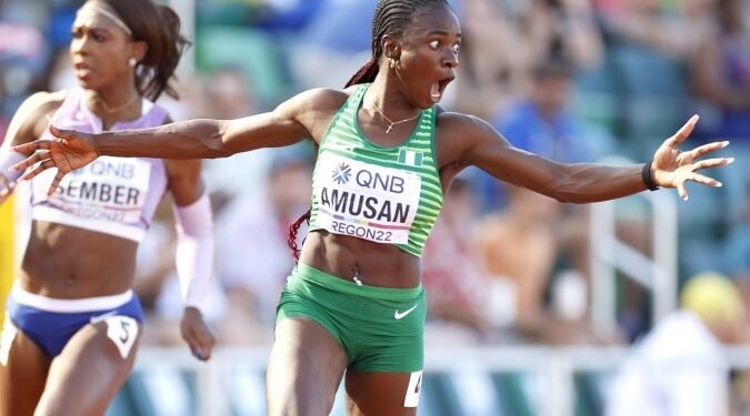 *Tobi Amusan, World Athletics Champion