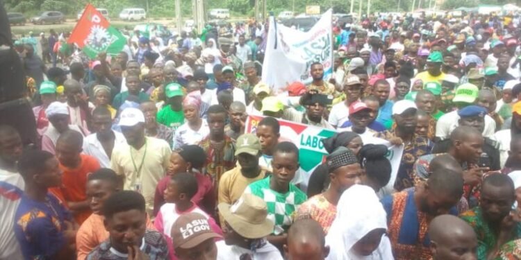 •Labour Party governorship rally... Osogbo, Osun State, July 13, 2022.