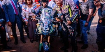 You Have Made Us Proud, Osinbajo tells Diaspora Biker, Adeyanju